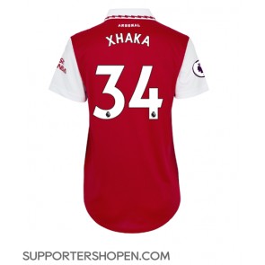 Arsenal Granit Xhaka #34 Hemma Matchtröja Dam 2022-23 Kortärmad